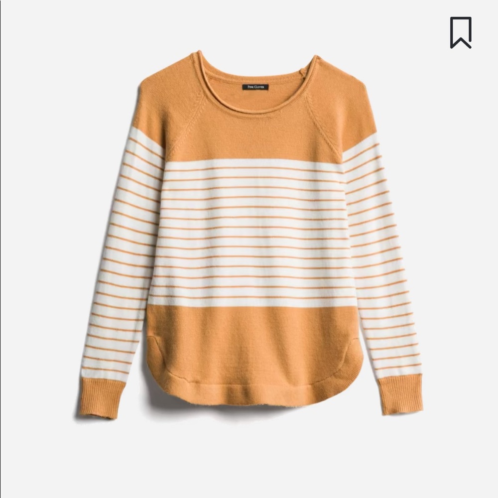 Pink Clover mustard crew neck pullover, large from StitchFix